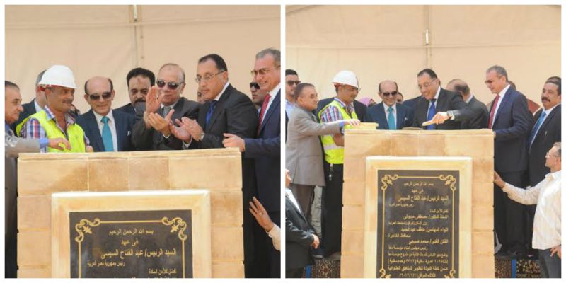 صور| «مدبولى» ومحافظ القاهرة يضعان حجر أساس 3312 وحدة سكنية بمشروع «معا»