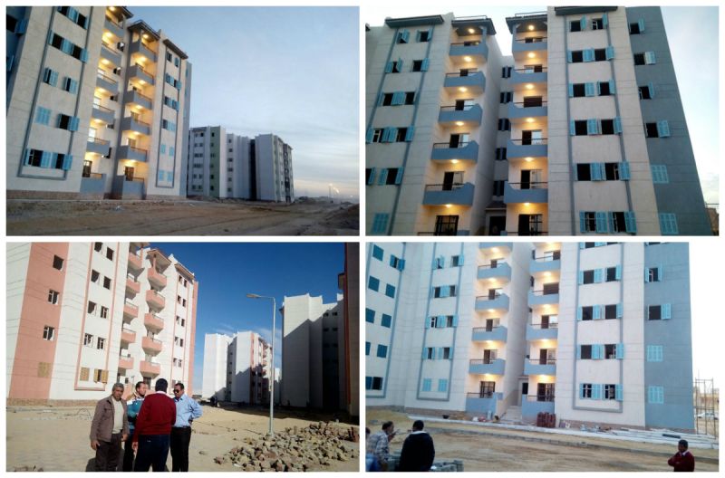 شاهد| صور الوحدات السكنية بمنطقة الـ140 فدان بامتداد المنيا الجديدة