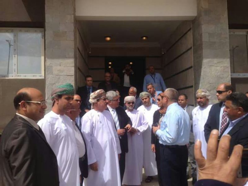 جولة لوزير إسكان سلطنة عمان بالعاصمة الإدارية الجديدة