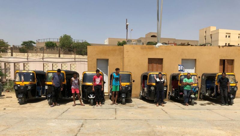جهاز القاهرة الجديدة يشُن حملة على مركبات «التوك توك» والأنشطة المخالفة والإشغالات بالمدينة