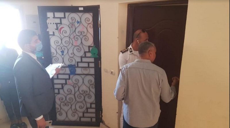 حملة تفتيش لضبط مخالفات وحدات الإسكان الاجتماعي بمدينة حدائق أكتوبر