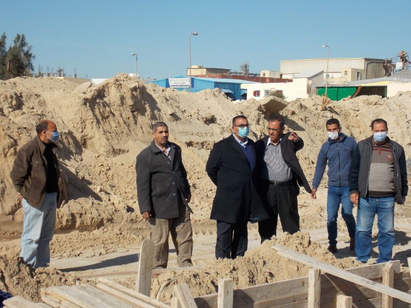 مسئولو ” النوبارية الجديدة” يتفقدون مشروعي توسعات محطة المعالجة الرئيسية     