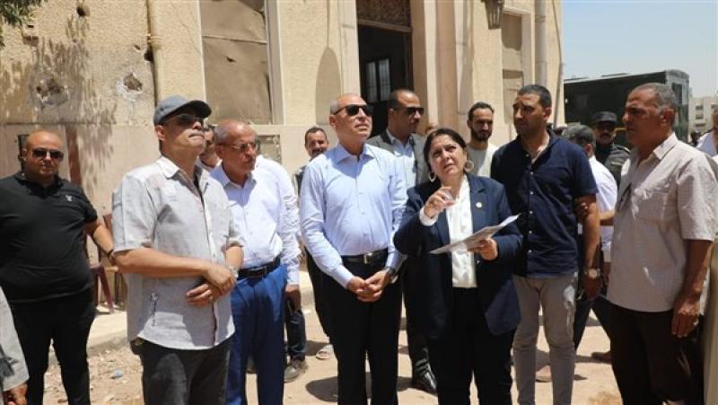 محافظ القاهرة يتفقد أعمال تطوير ألماظة