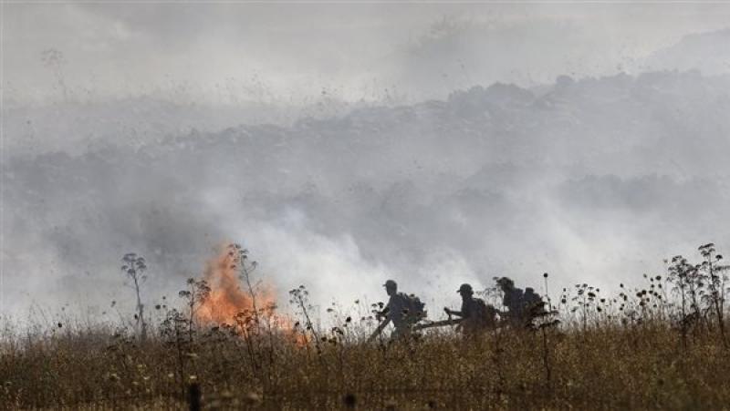 اندلاع حرائق في شمال إسرائيل نتيجة صواريخ أطلقت من لبنان