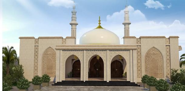 أول لبنة في مشروع الرحمة: سمر نديم تبدأ بمسجد يخدم الإنسانية